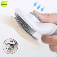 pet cat hair comb cat hair removes tangled brush grooming massages fur cleaning combs tools cats accessories