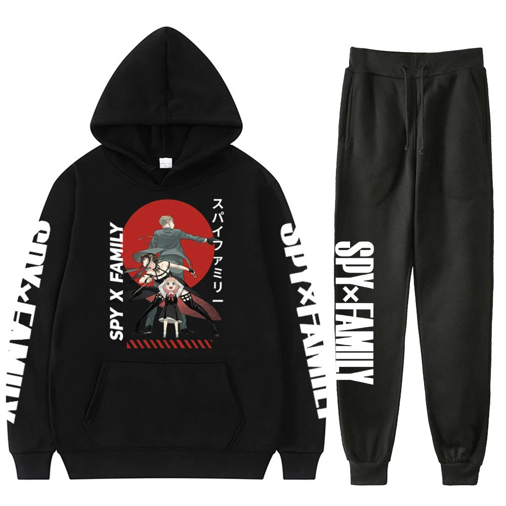 

Комплект одежды с капюшоном и брюками для мужчин и женщин, из двух предметов