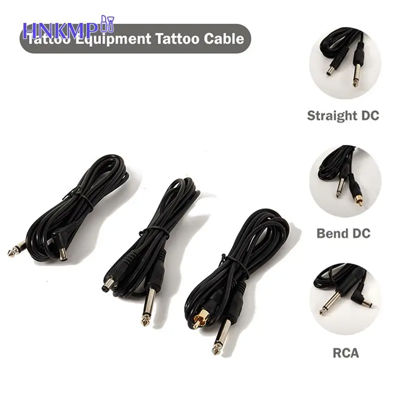 

Tattoo Clip Cord Lightweight Thin Soft Silicone Cable For Tattoo Machine Power
