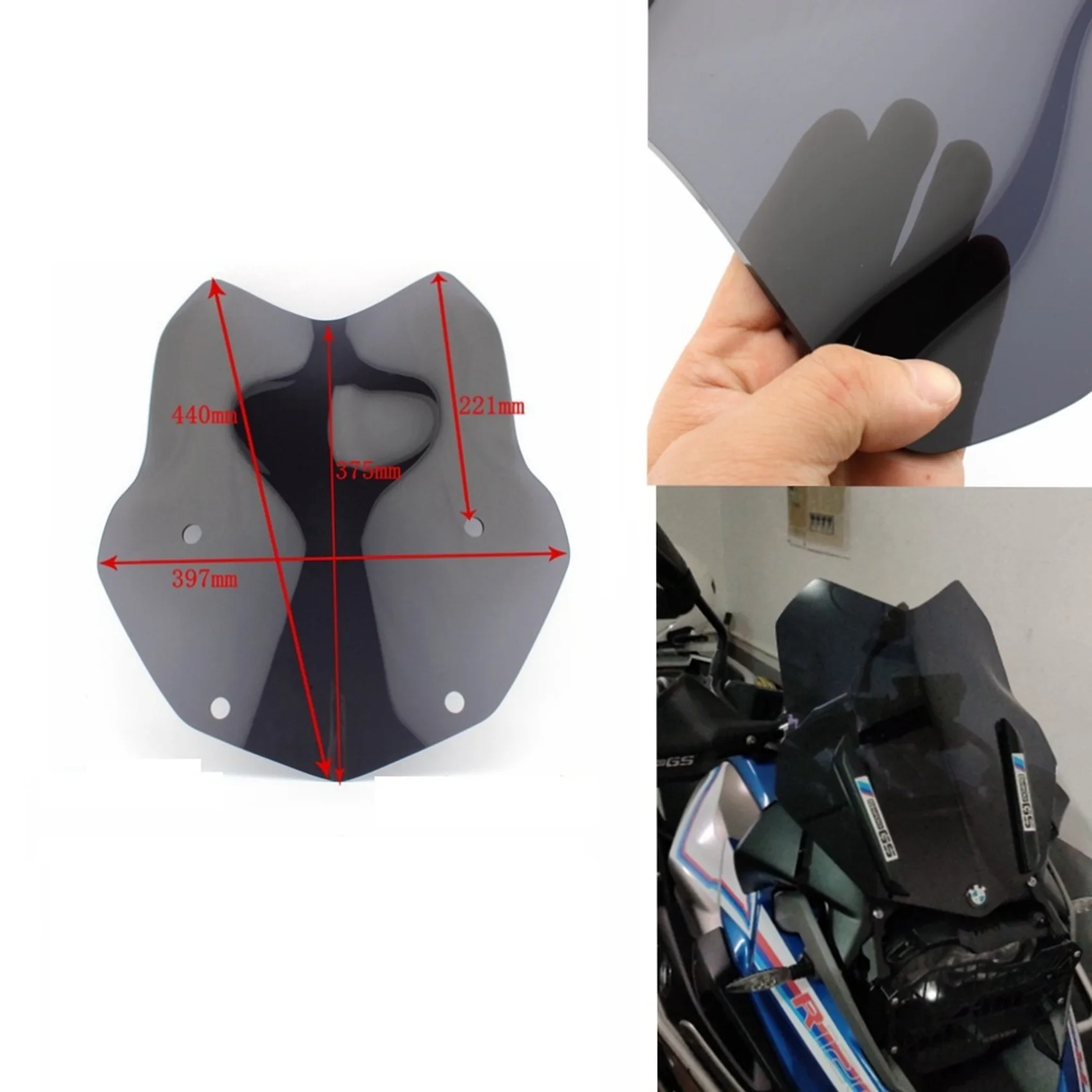 Фото НОВИНКА-Защитная пленка для лобового стекла мотоцикла для BMW R1200GS R1250GS LC R1250GS ADV Adventure №4