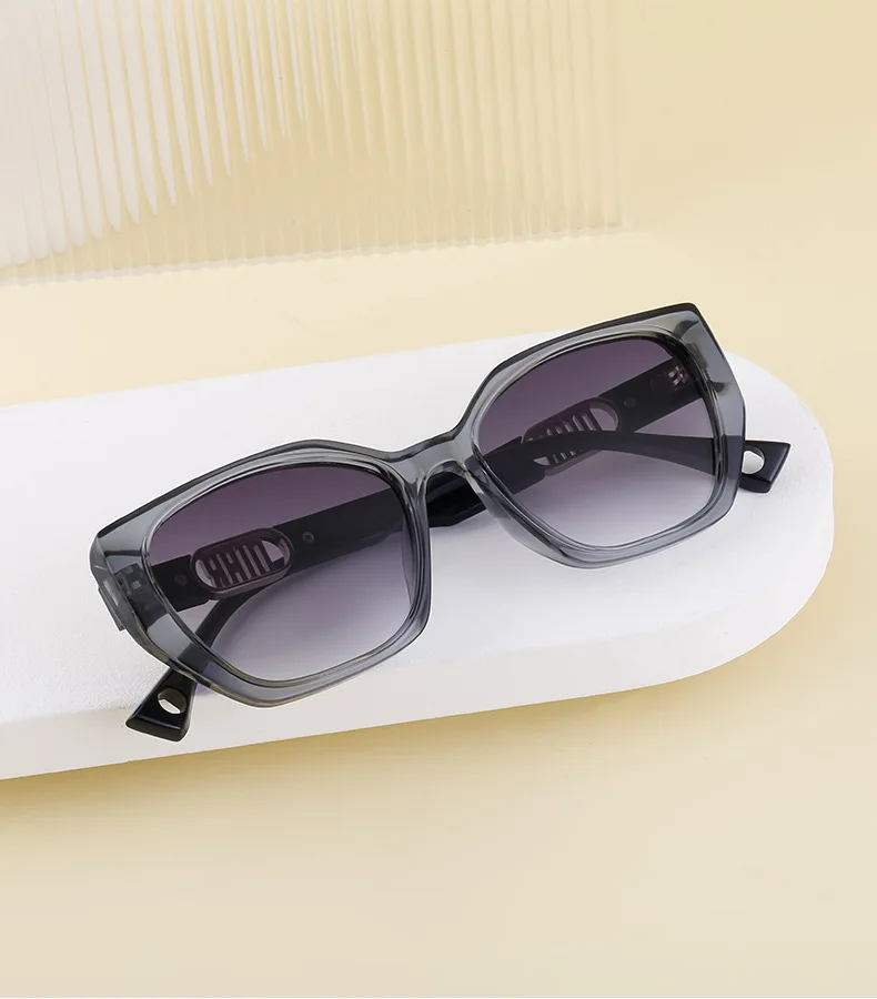 

Luxury Brand Trendy ins Square Sunglasses Women's Designer Retro Cat Eye Sunglasses Men's Female Eyewear UV400