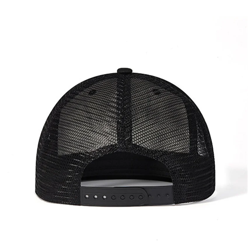 Высококачественная бейсболка с вышивкой Вопросы плоская сетчатая для мужчин и