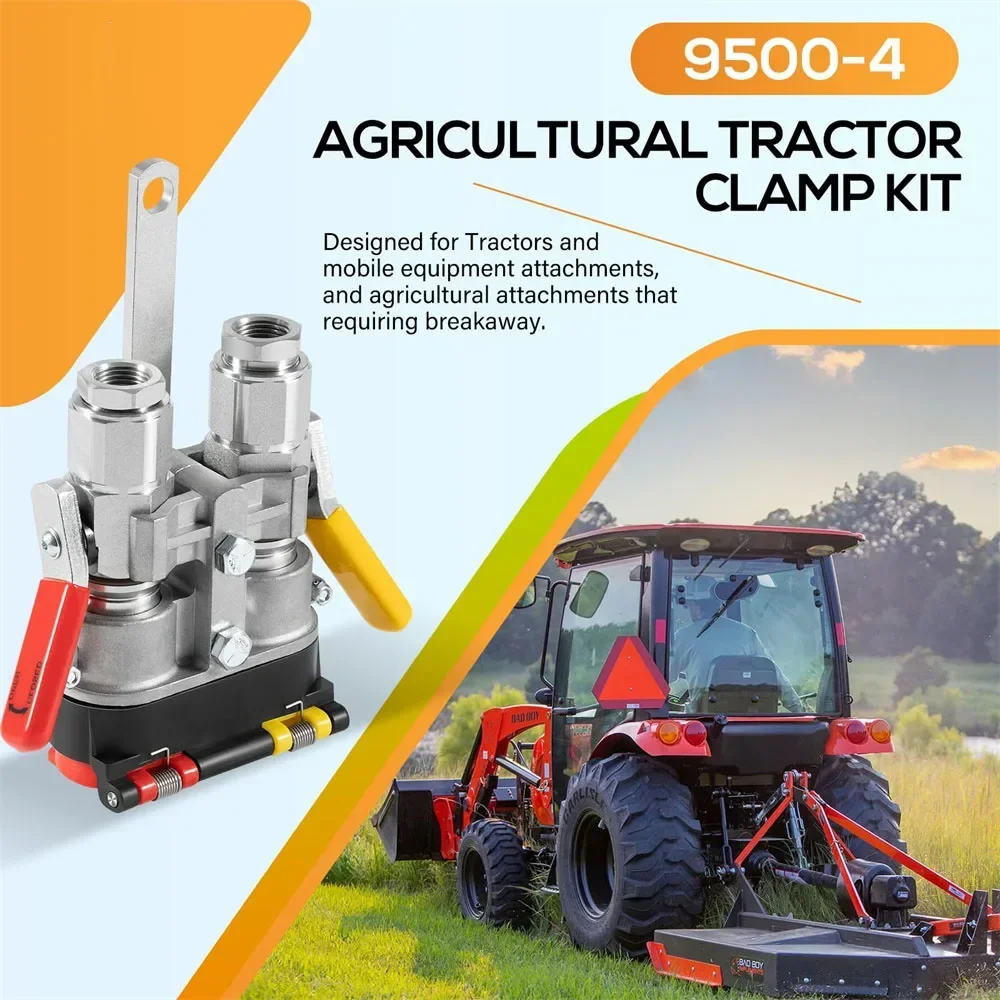 9500-4 комплект зажимов для сельскохозяйственного трактора с рычажным приводом