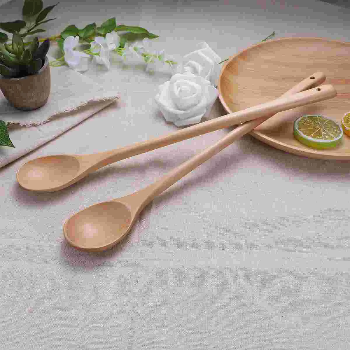 

Spoons Spoon Woodenhandle Mixing Jam Stirring Soup Serving Woodcooking Salad Dessert Dinner