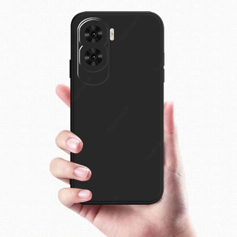 For Honor 90 Lite 5G Case For Honor 90 Lite Cover Funda Shell Coque Soft Original Liquid Silicone Phone Bumper for Honor 90 Lite