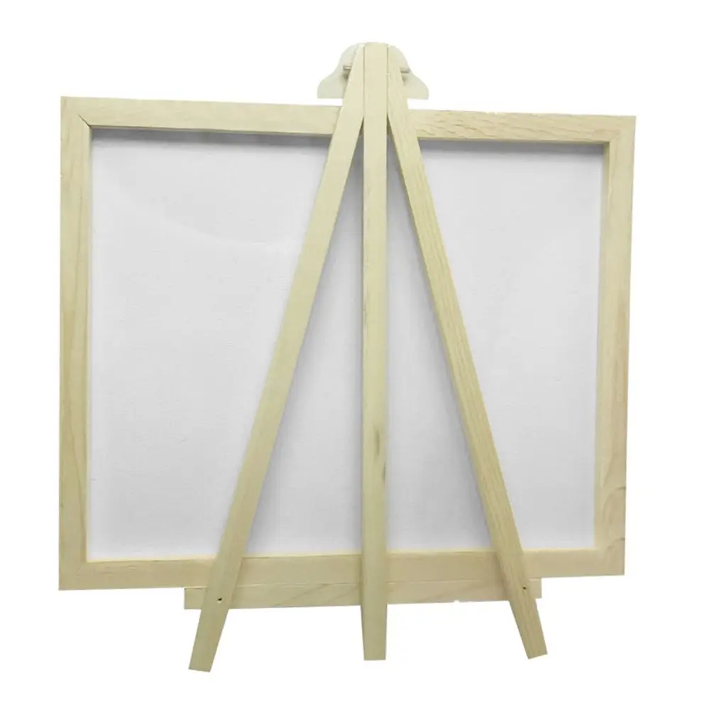 

Portable Wooden Tripod Tabletop Display Small Easel for Sketching Painting Artist Easel Phase Frame