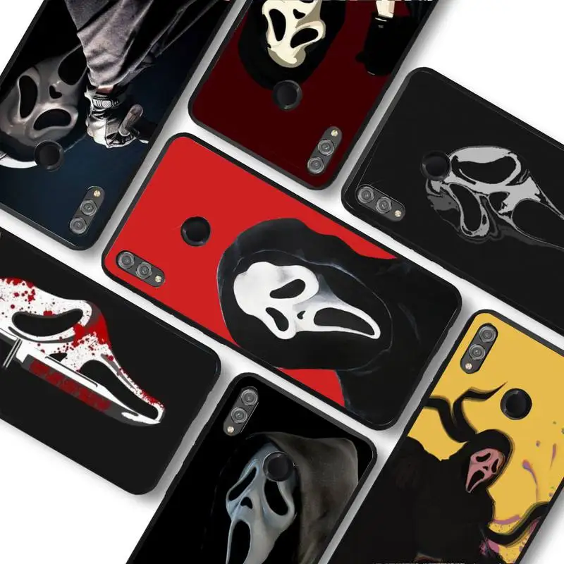 

MaiYaCa Ghostface Scream Phone Case for Samsung S20 lite S21 S10 S9 plus for Redmi Note8 9pro for Huawei Y6 cover