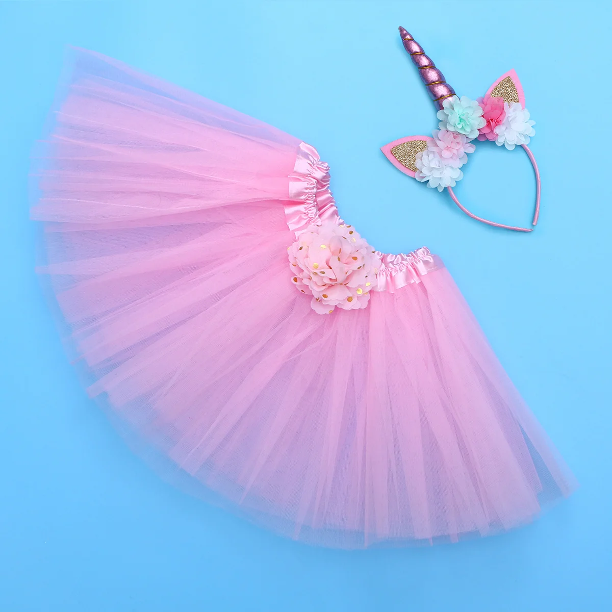 Костюм для детей юбка-пачка с единорогом девочек костюмы на Хэллоуин розовая фея