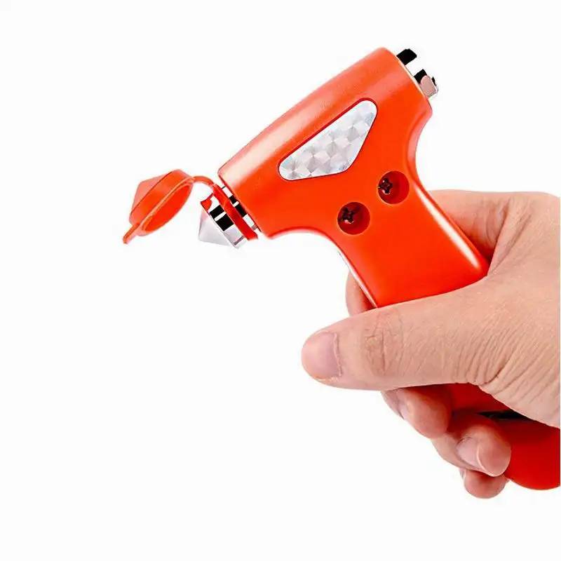 

Two-In-One Safety Hammer For Car Multifunctional Car Safety Hammer Car Window Breaker Emergency Rescue Hammer Tool
