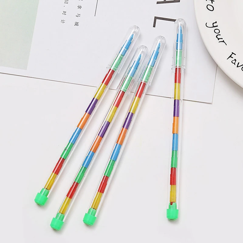 

Crayon Creative DIY Replaceable Crayons Oil Pastel Creative Colored Pencil Graffiti Pen For Kids Painting Drawing Stationery