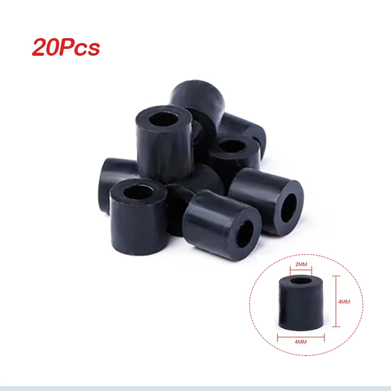 

20 шт. амортизирующая резиновая Колонка M2 16*16/20*20 Fly Tower, изоляционная колонка, резиновое кольцо для RC FPV