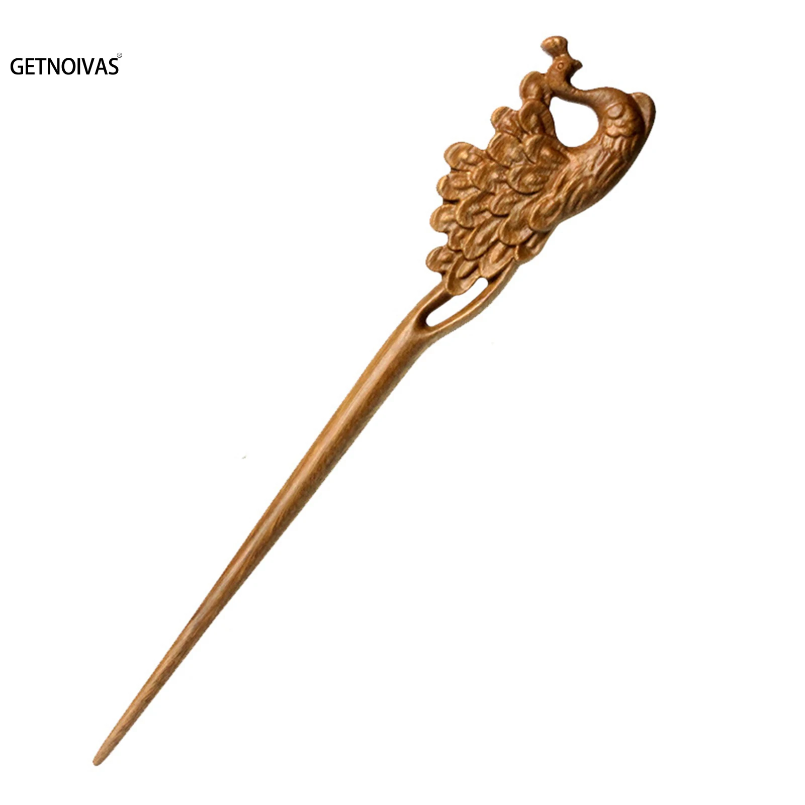 Шпилька для волос в древнем китайском стиле павлин шпильки ручной работы