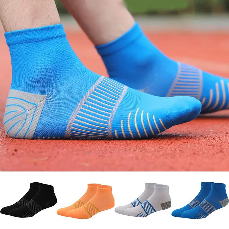 

Comfortable Unisex Anti Friction Breathable Hosiery Universal Casual Sport Sock Practical Road Bicycle Running Basketball Socks