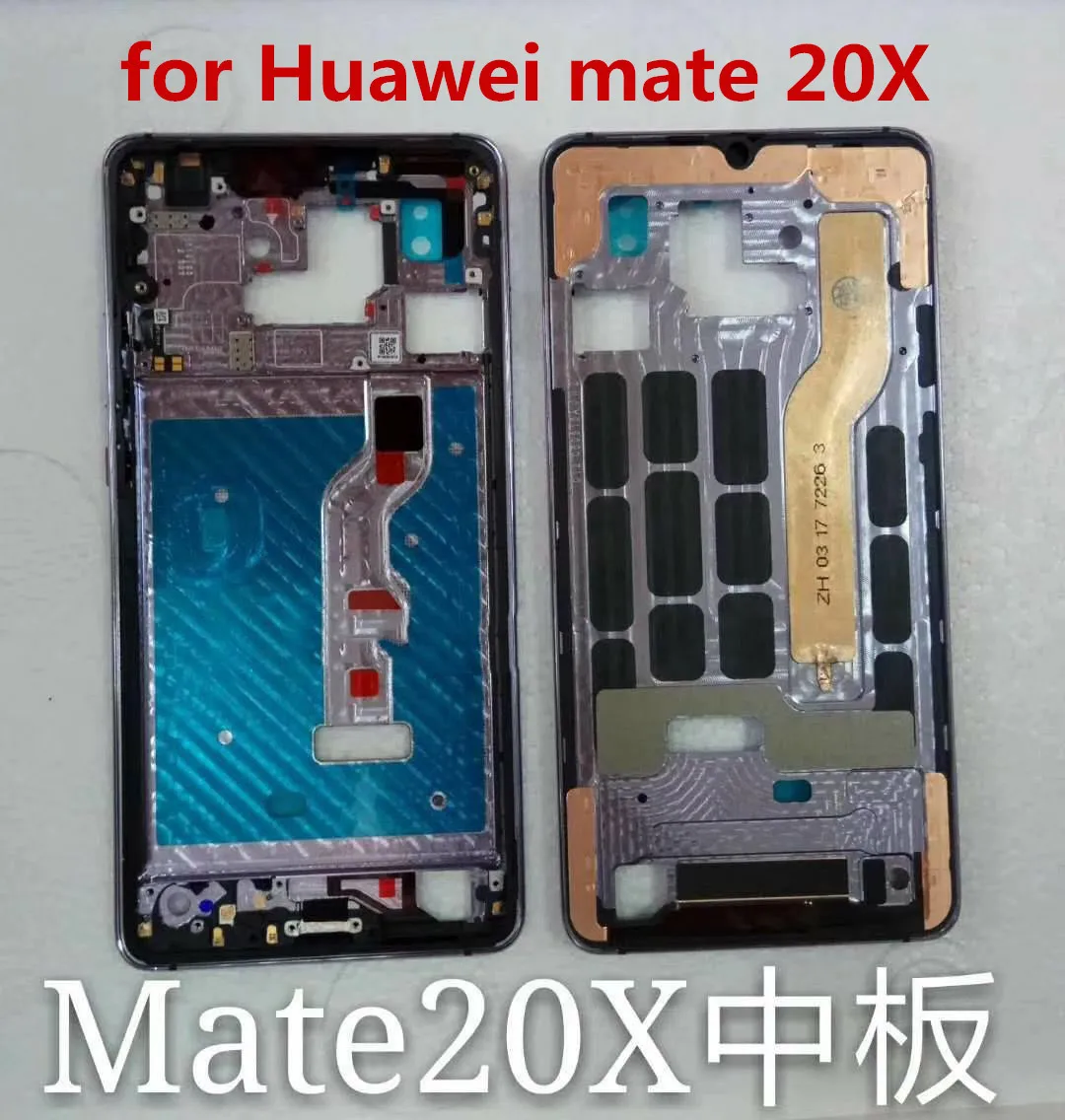 

original For huawei mate 20X Repair Middle Middle frame bezel replacement for Huawei mate 20X