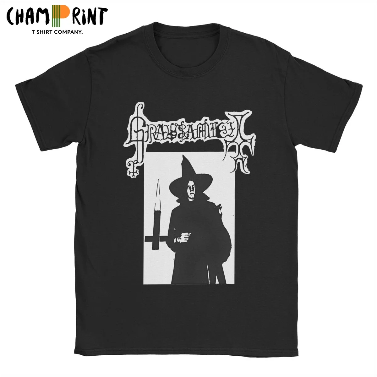 Новинка Grausamkeit рок-музыкальная группа футболка сатаны мужская с круглым вырезом