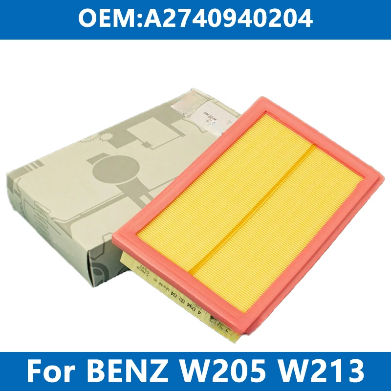 Автомобильный воздушный фильтр очиститель элемент A2740940204 для Mercedes Benz W205 W213 C253 C180 C200 C300 E200 E300 GLC Coupe с высоким потоком всасывания Автомобильный воздушный фильтр очиститель элемент A2740940204 для Mercedes Benz W205 W213 C253 C180 C200 C300 E200 E300 GLC Coupe с высоким потоком всасывания