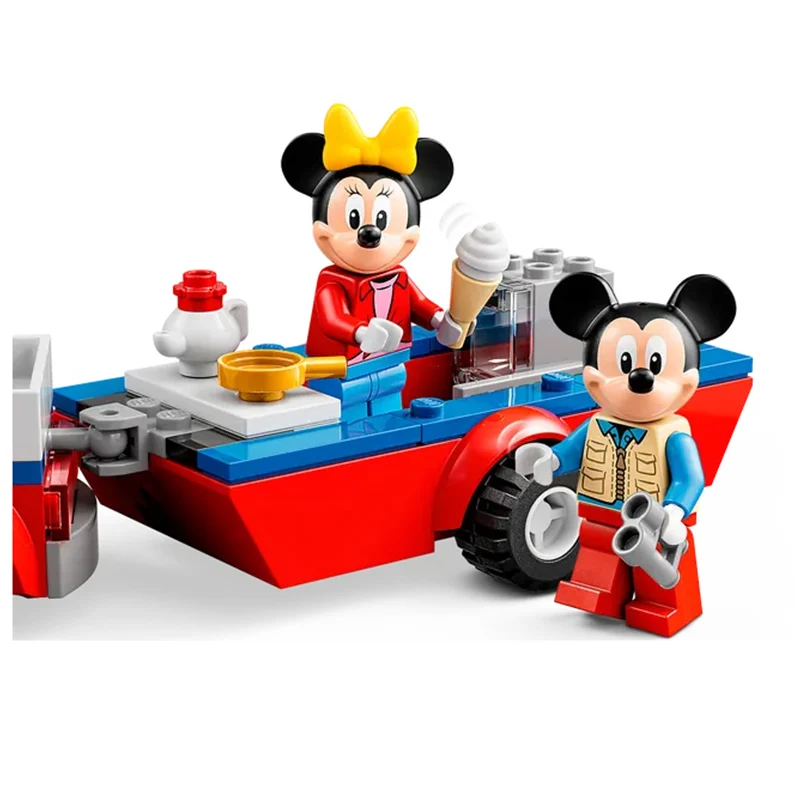 [100% оригинал] LEGO®Набор для кемпинга Микки и друзья Disney 10777 набор сборки Маус Минни