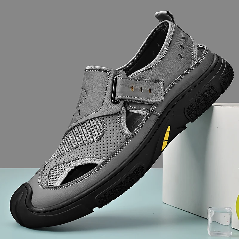 Прогулочные сандалии мужская летняя уличная одежда пляжный спорт и отдых новые с