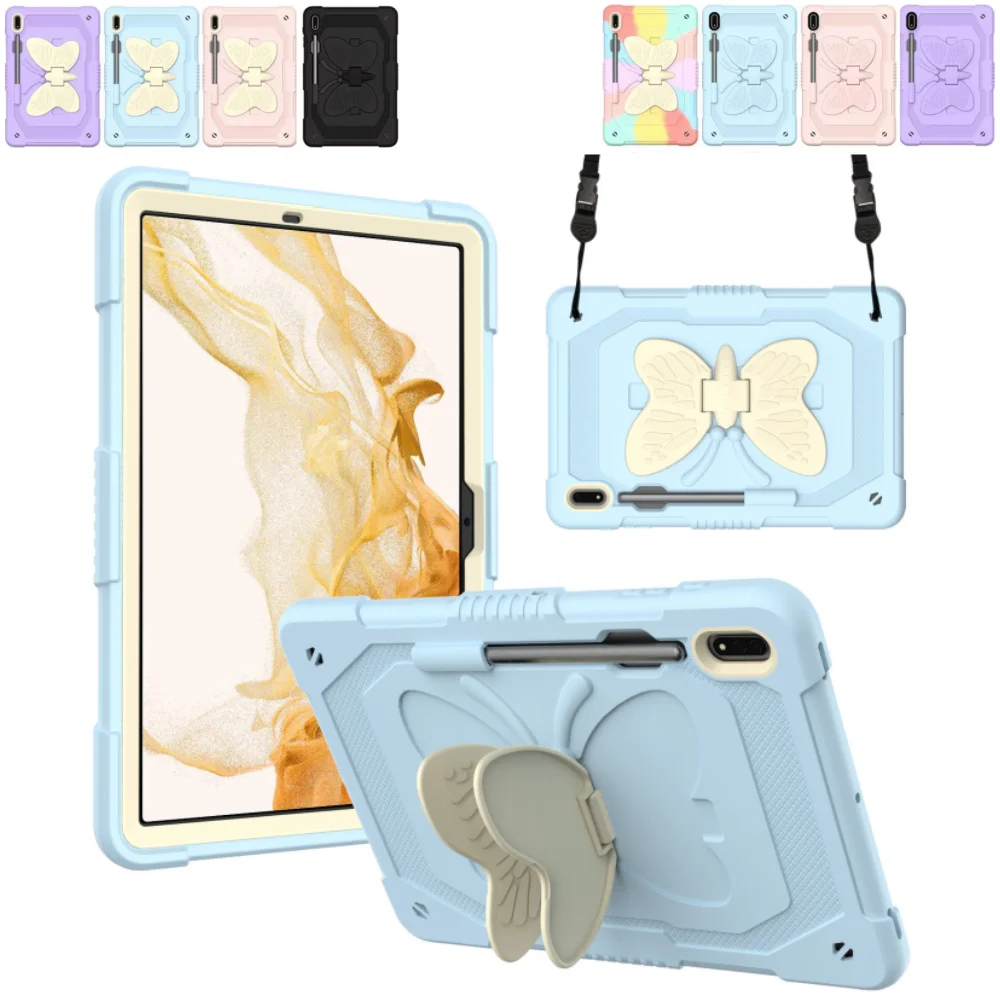 Чехол для Samsung Galaxy Tab S9 FE 11 дюймов X710 X510 S9+ X810 S9FE+ S10+ 12 4 X610 чехол с