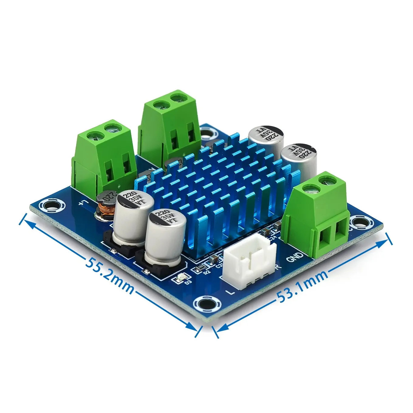 Цифровой стерео усилитель мощности TPA3110 XH-A232 30 Вт + 2 0 каналов плата DC 8-26 в 3A