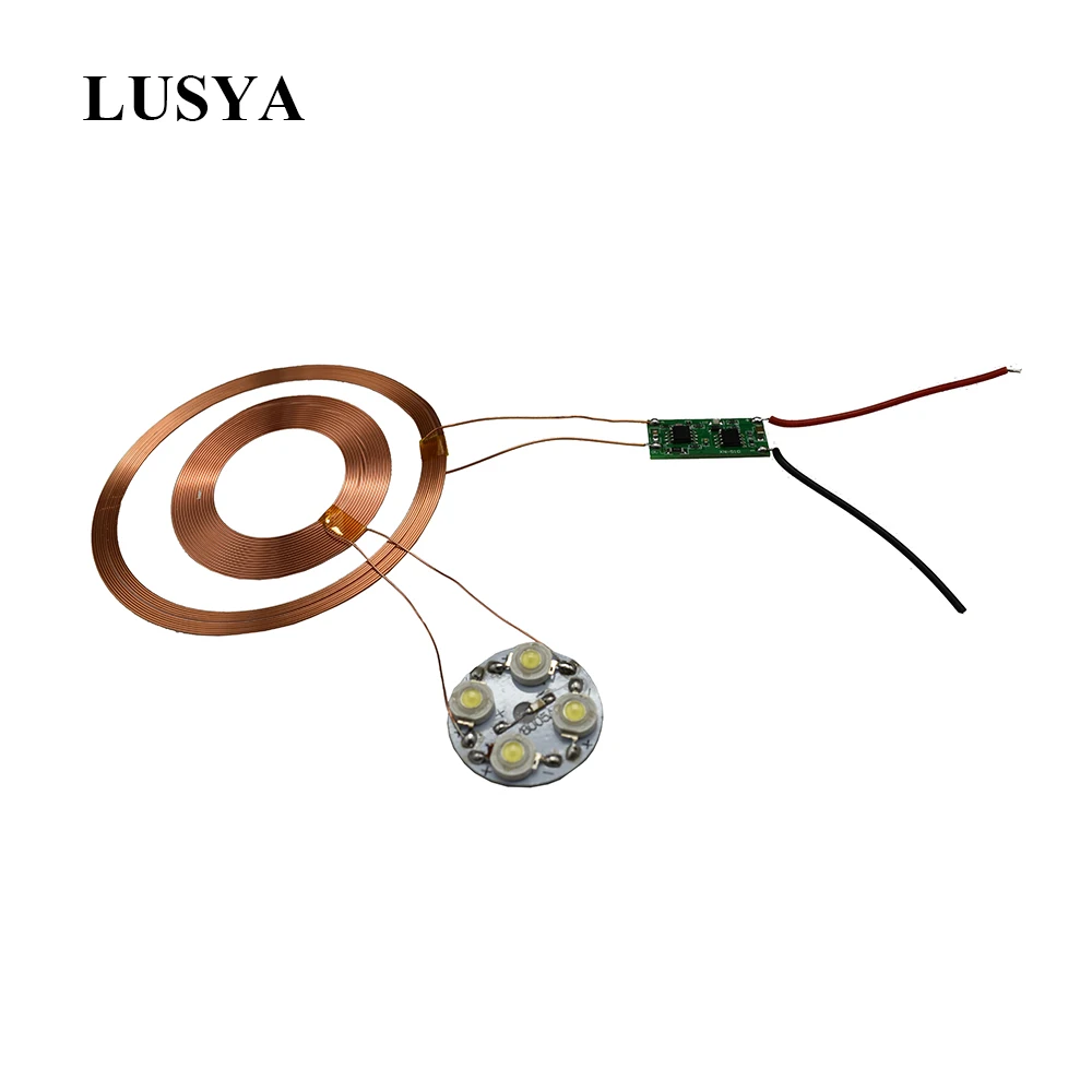 

Lusya 1PC Magnetic Levitation Wireless Power Supply Module Multi-function Indicator Wireless Charging Module Diameter 83m G6-013