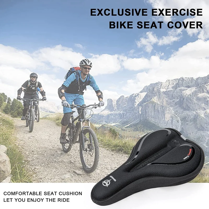 Мягкий силиконовый чехол для велосипедной подушки