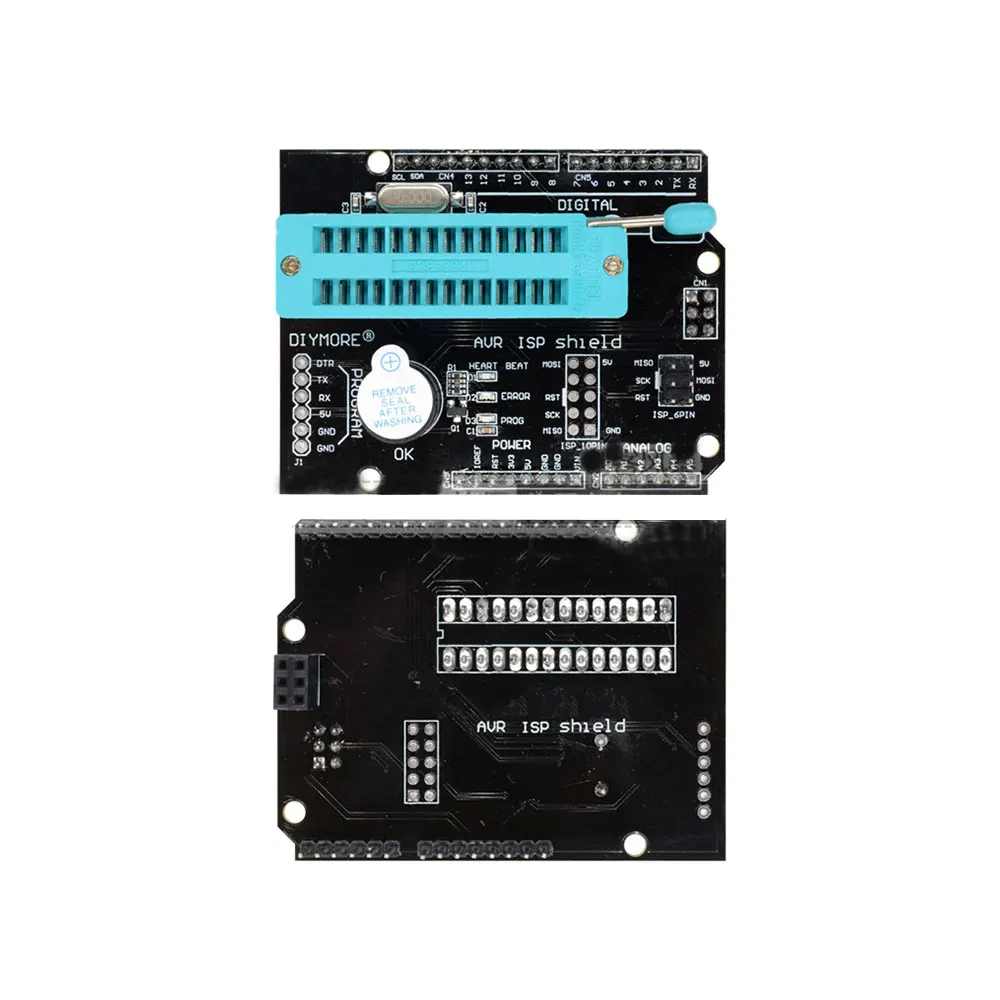 

AVR ISP Programmable Expansion Shield Board Module For Arduino R3 Mega2560 Atmega328P Nano Pro Mini Module Bootloader