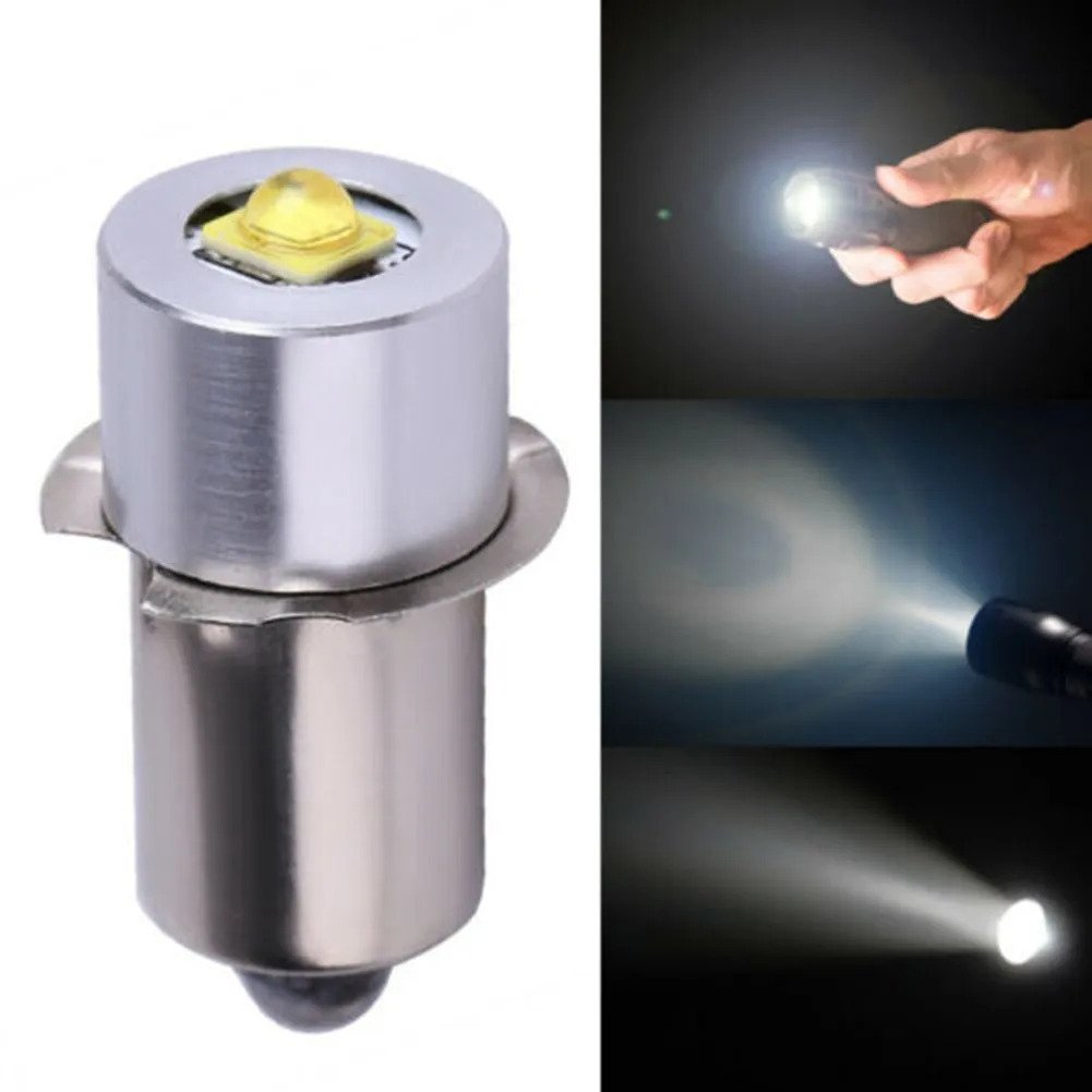 

LED Flashlights Upgrade Torch Bulb 5-30V 3W P13.5S Constant Current High Bright Bulb Outdoor Camping Hiking Tools