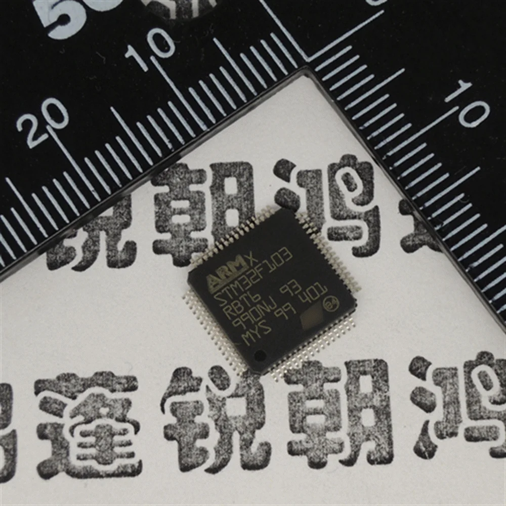 5 шт./лот STM32F103RBT6 LQFP-64 ARM Cortex-M3 72MHz Новый оригинальный