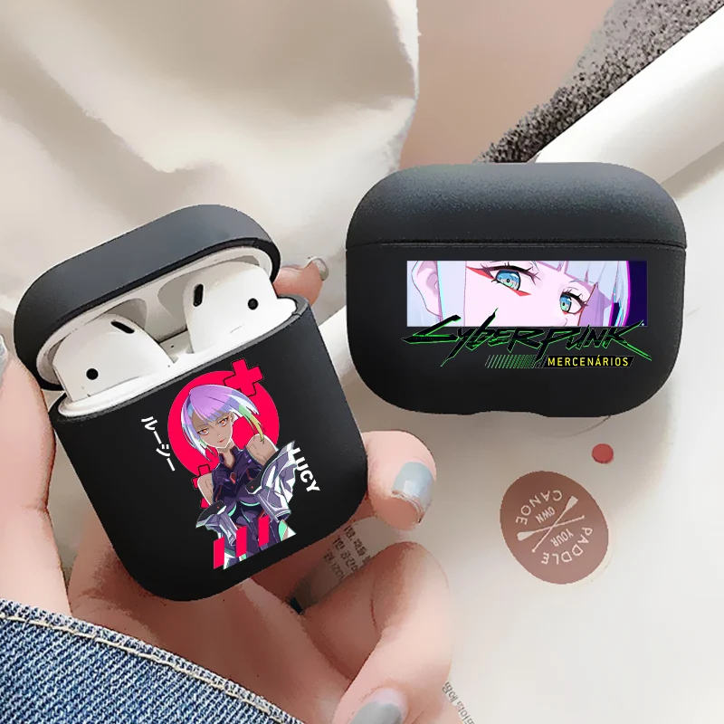 

Cyberpunk Edgerunners Airpods Case for Airpods Pro 2 3 Earphone Case Manga Anime Earphone Case Airpods 3 Case Funda Airpods