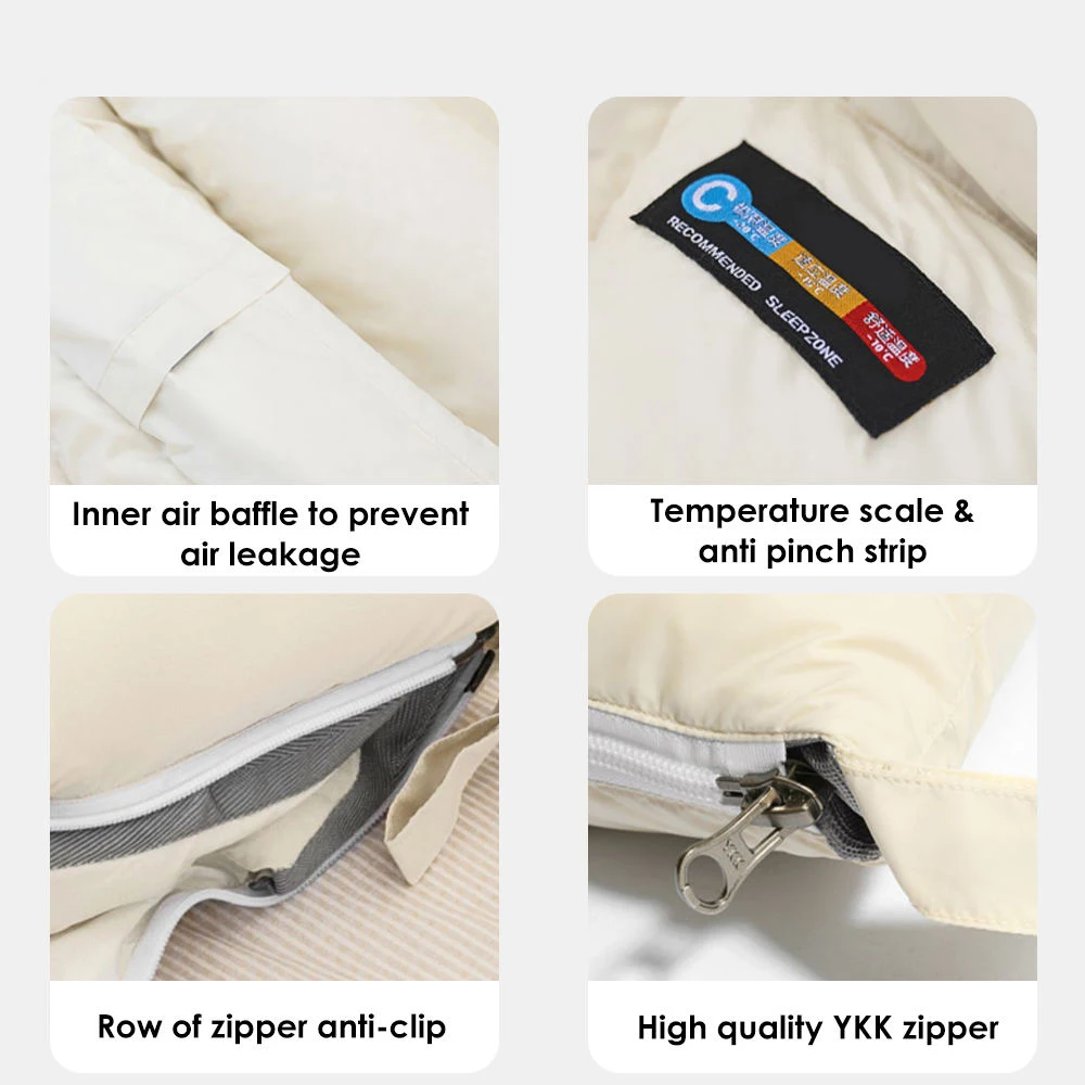 Заводские конверты на заказ зимние спальные мешки с гусиным пухом фотовесом 1000