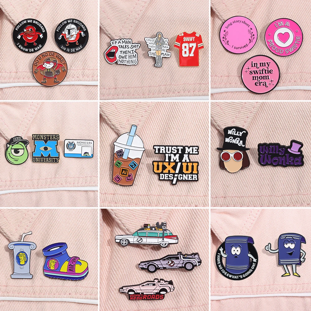 2-3 шт./набор эмалированная брошь в виде музыкальных нот