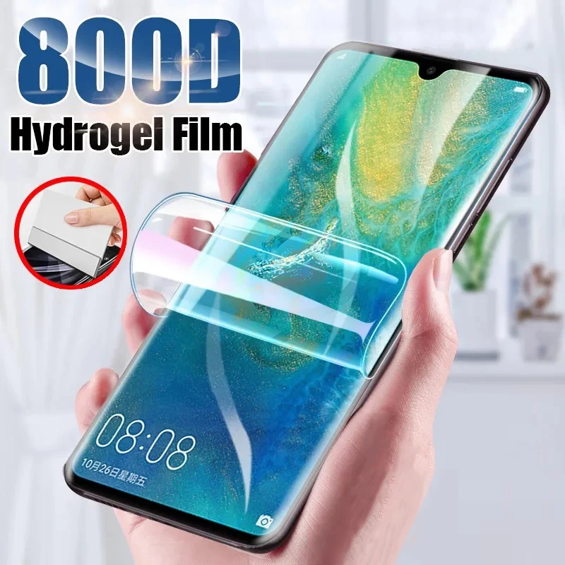 

999D Protection Film For Huawei P smart 2021 2020 P smart S Z 2019 Hydrogel Film Screen Protector Huawei P20 P30 P40 Lite E Film
