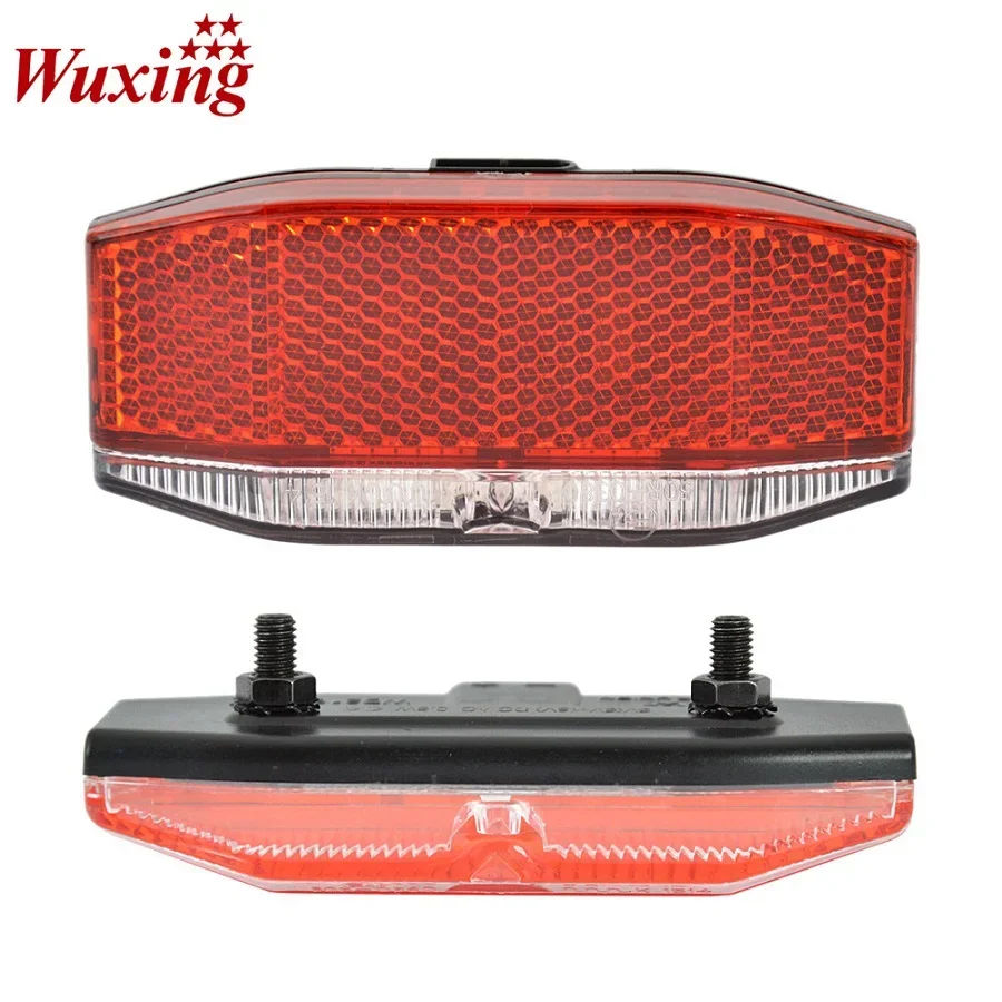 Wuxing WD216 Задний фонарь 6-48 В Ebike Светодиодный стоп-сигнал Предупреждающий свет