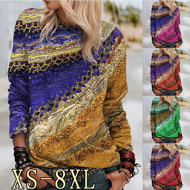 

Женский модный и элегантный облегающий пуловер, винтажный Топ с длинным рукавом и круглым вырезом в стиле ретро, Осень-зима 2022