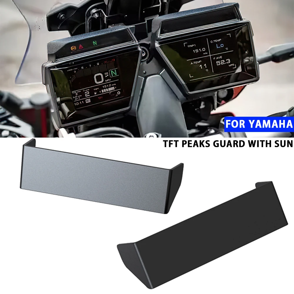 

FOR YAMAHA TRACE 9 GT TRACE 9 Sun Visor 2021 2022 2023 Motorcycle Accessories Instrument Protector Cover Anti Protection Guard