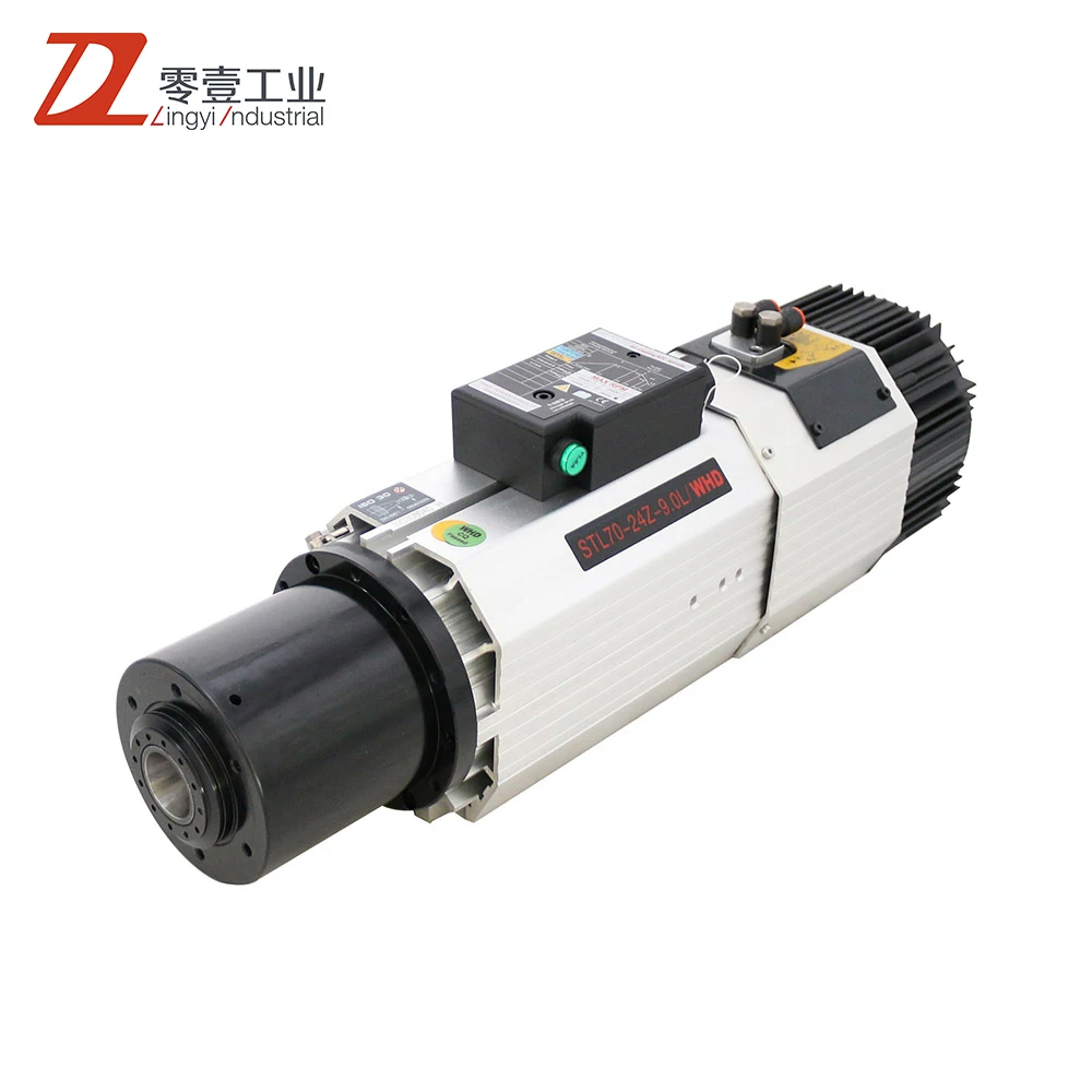 

China 9KW ATC tool change spindle motor BT30/ISO30 220V for cnc machine