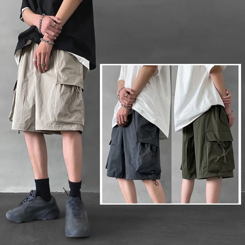 

Men'S Summer Breeches Shorts Casual Men Trend Short Classic Beach Plus Size Pants Five-Point Shorts Pantalones Daily Male Shorts