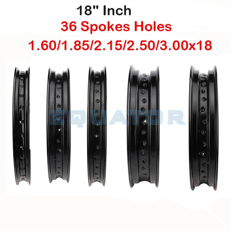High-quality motorcycle parts 1.60/1.85/2.15/2.50/3.00*18 x 18
