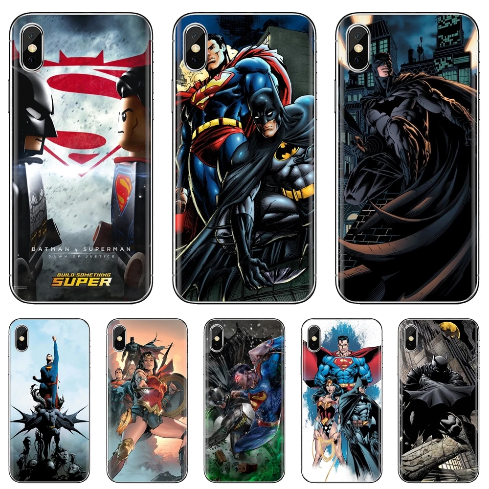 

The Avengers Batman DC Comics Superhero Silicone Case For iPhone 10 11 12 13 Mini Pro 4S 5S SE 5C 6 6S 7 8 X XR XS Plus Max 2020