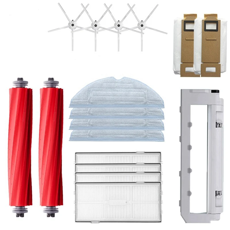 

For Roborock S7 / T7S / T7S Plus Sweeping Robot Dust Bag Side Brush Main Brush Filter Main Brush Cover Accessories