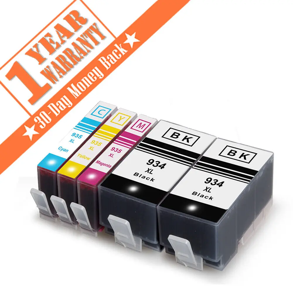 

5PK 934XL 935XL Ink Cartridge For HP Officejet Pro 6230 6830 6835 6220 6812 6815