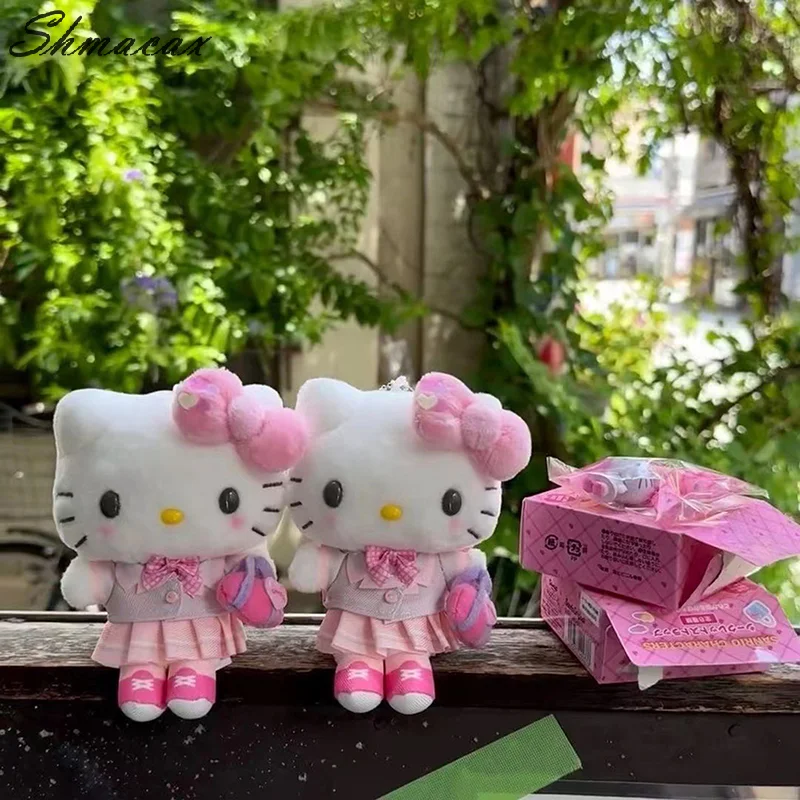 Милый плюшевый брелок Hellokitty Kawaii аниме Kt подвеска на Рюкзак мягкий мультяшный
