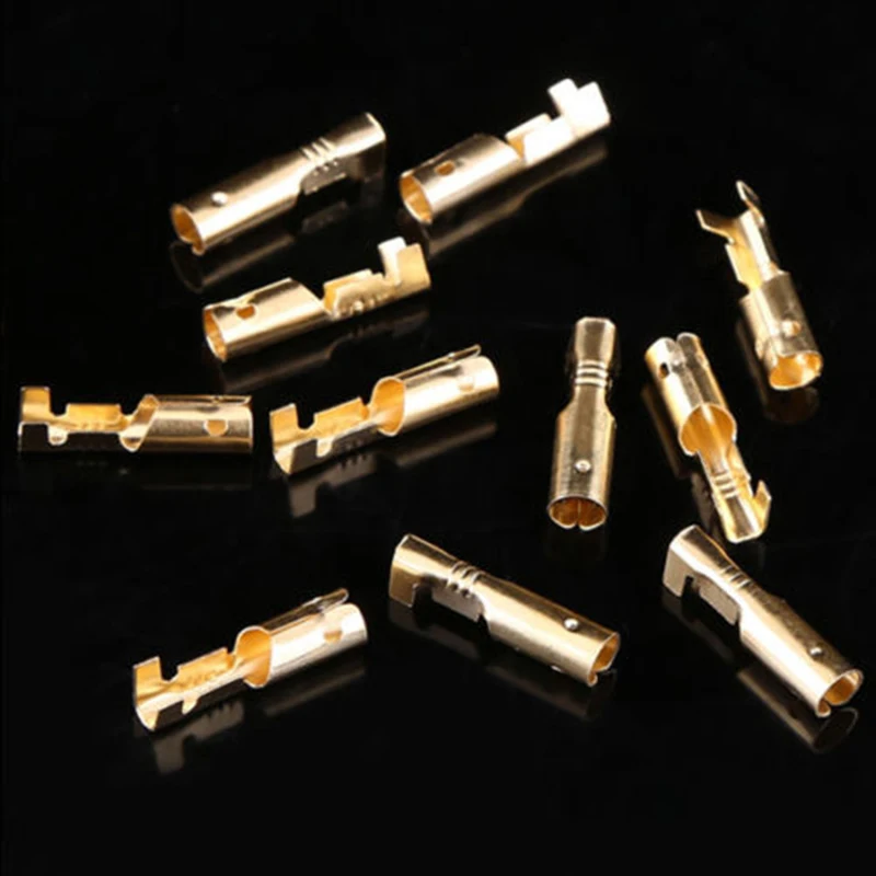 Tin Wire Terminals Male&Female Connectors 400PCS Motorcycle Bullet Popular