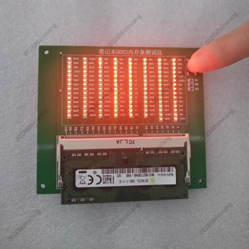 Фото Тестер оперативной памяти для ноутбуков DDR3, DDR4, DDR5, LED-тестер памяти, инструмент для проверки ОЗУ №4