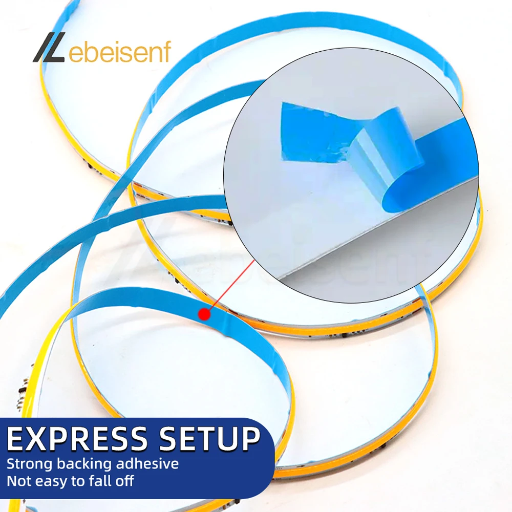 Фото RA90 FCOB SPI CCT IC Светодиодная лента WS2811 Адресные 576 светодиодов от 2700 К до 6500 К 10 мм 24 В постоянного тока Гибкие фонари FOB высокой плотности №3