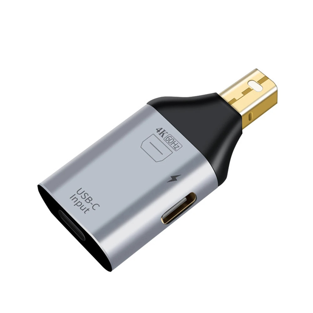 

Адаптер 4K USB C на DP/HDMI-совместимый/Мини DP преобразователь Ype C на Thunderbolt 3 для MacBook S20