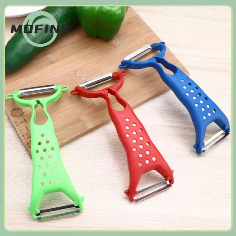 

Creative Double Head Vegetable Julienne Peeler Cutter Potato Cucumber Carrot Stainless Steel Slicer Kitchen Tools Accessories