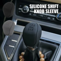 silicone gear shift knob cover case automobiles gear shift collars car interior accessories gear shift non slip grip handle