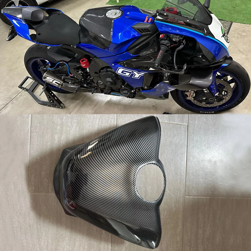 

2025 R1 Обтекатель бака, защита масла, топлива, газа для Yamaha YZF R1M 2015-2019 2020 21 22 2023 2024 YZFR1, часть Moto Carbon